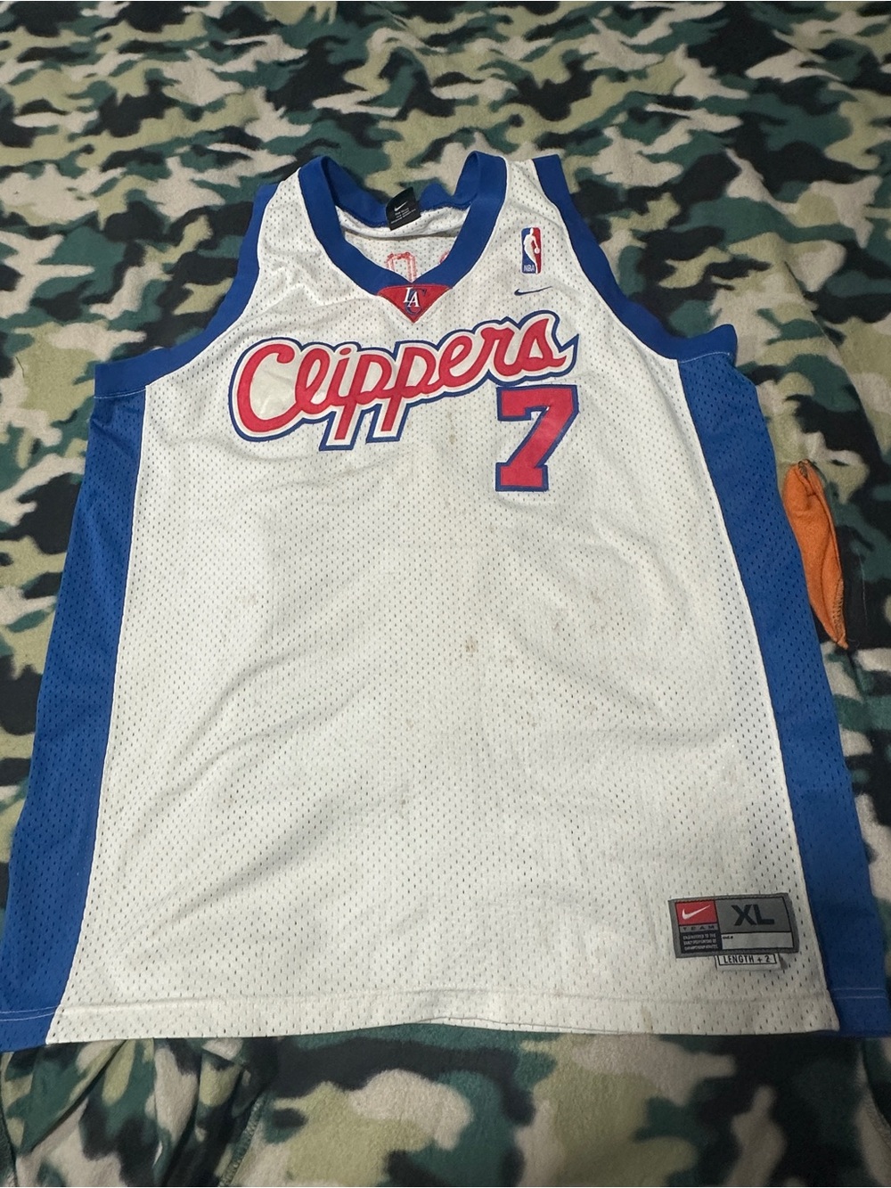 Nike Lamar Odom #7 Los Angeles Clippers Jersey